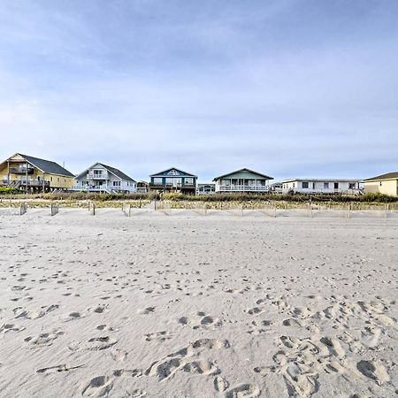 Pet-Friendly Second Row House Steps To Beach! Holden Beach Zewnętrze zdjęcie