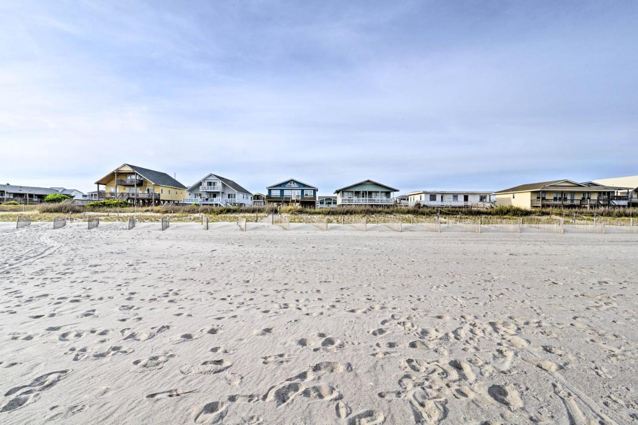 Pet-Friendly Second Row House Steps To Beach! Holden Beach Zewnętrze zdjęcie
