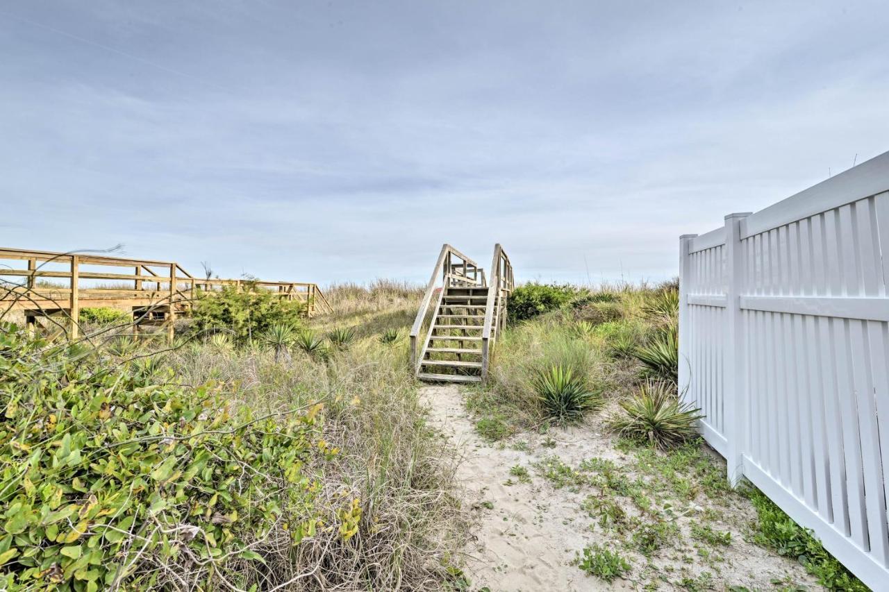 Pet-Friendly Second Row House Steps To Beach! Holden Beach Zewnętrze zdjęcie