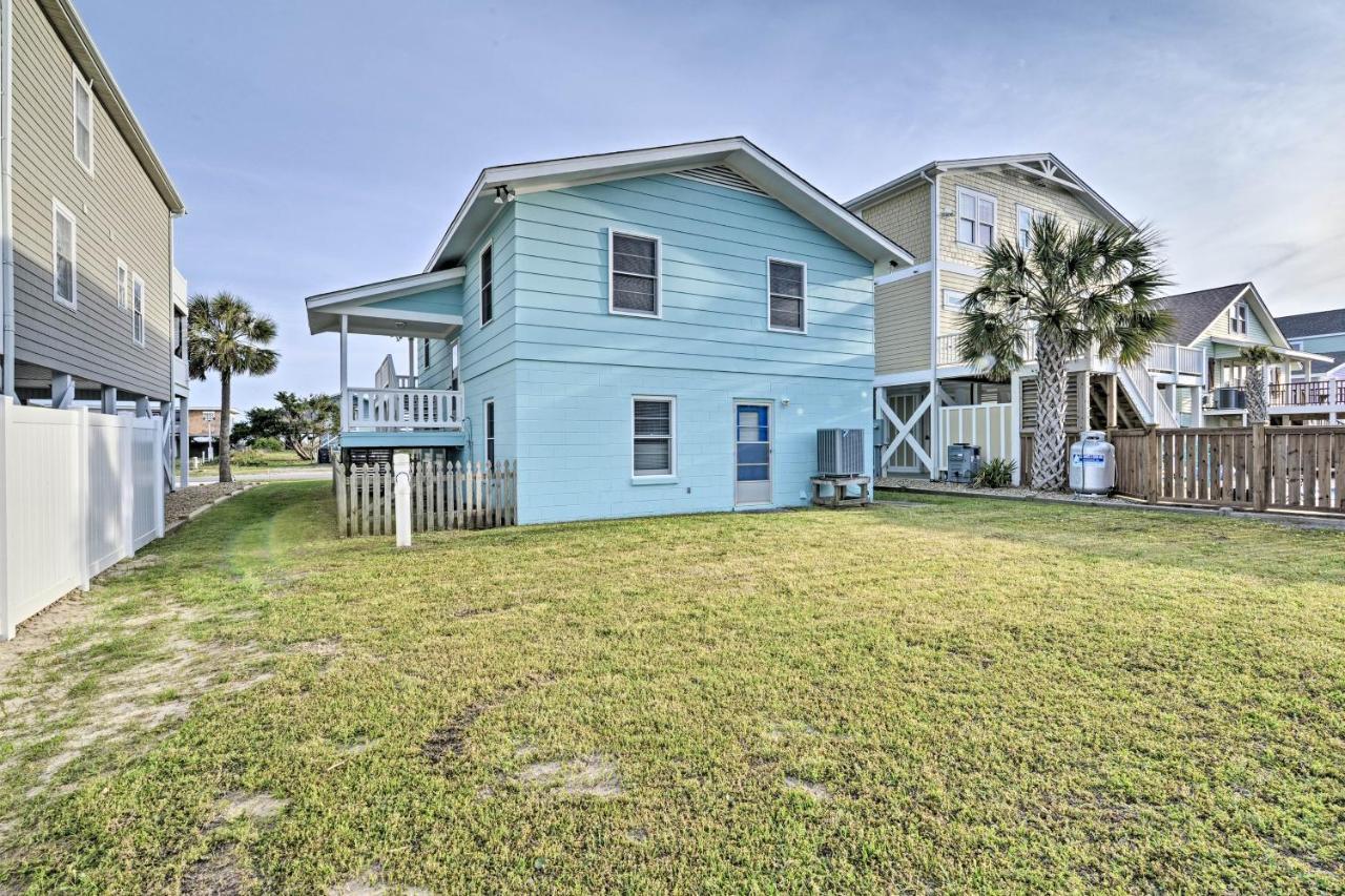 Pet-Friendly Second Row House Steps To Beach! Holden Beach Zewnętrze zdjęcie